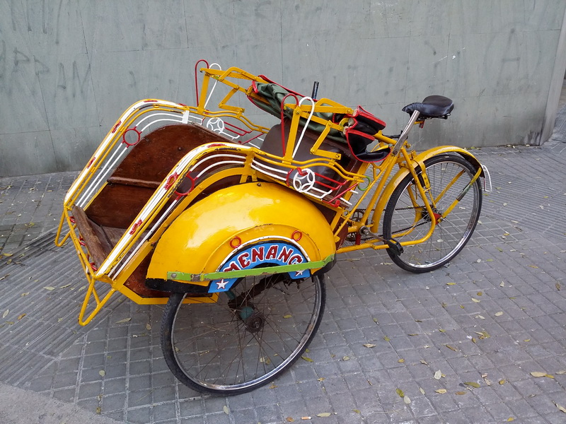 0091 rickshaw bicicleta taxi metal madera 160x120x240 _170eu._ 1u